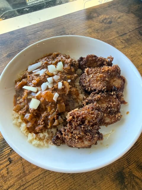 Rise Cafe freshly prepared Hawaiian creation