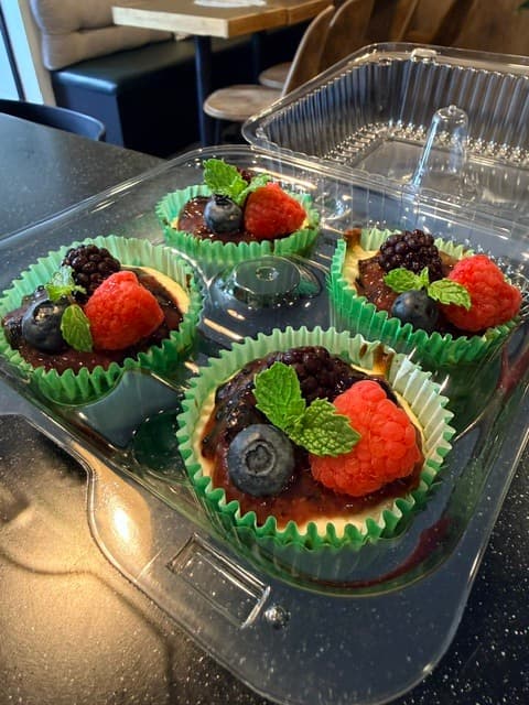Mother's Day Mini Keto Cheesecake